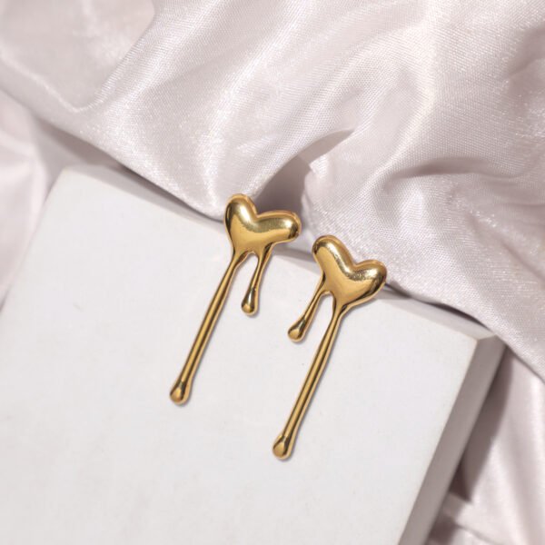 Golden Meltdown Earrings