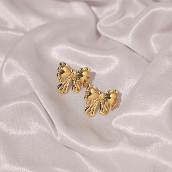 Ribbon Bow Studio Earrings